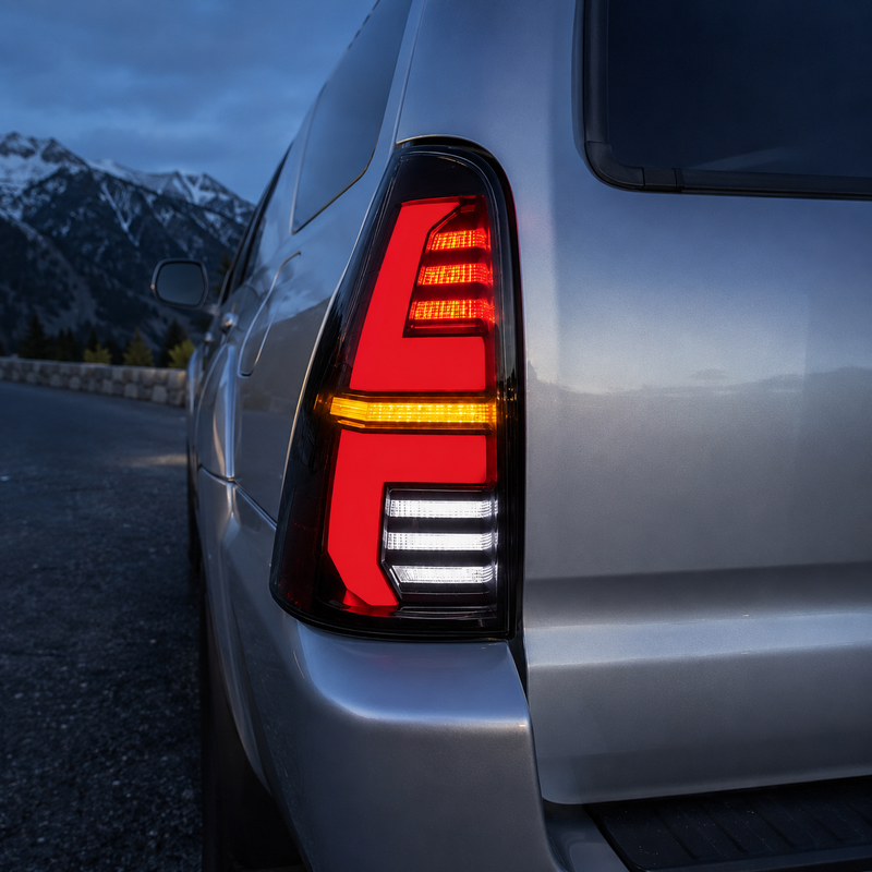 2003-2009 Toyota 4Runner Sequential LED Tail Lights — product view 26 - T-4RN03-H