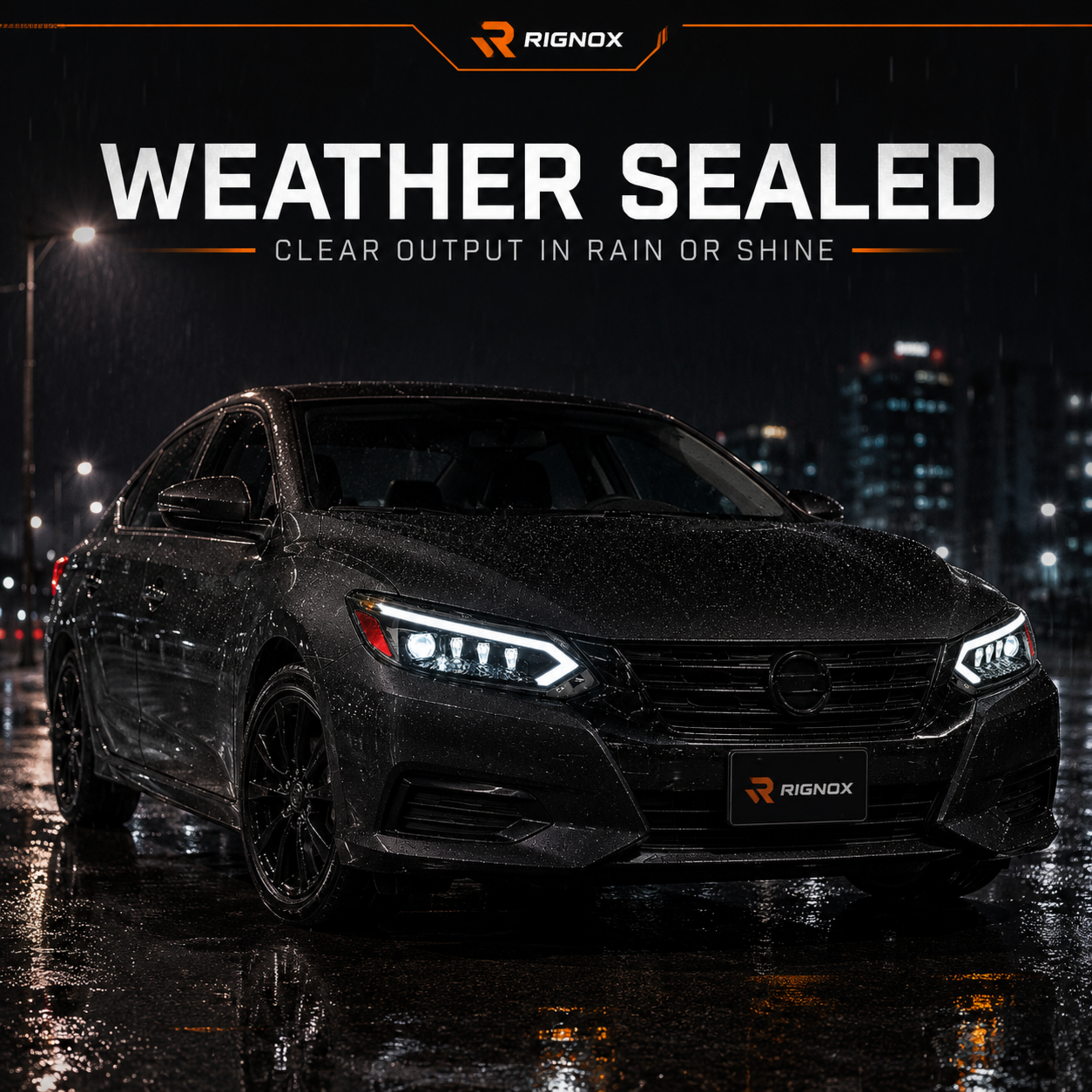 2020-2025 Nissan Sentra LED Projector Headlights — product view 24 - H-SEN20-RY
