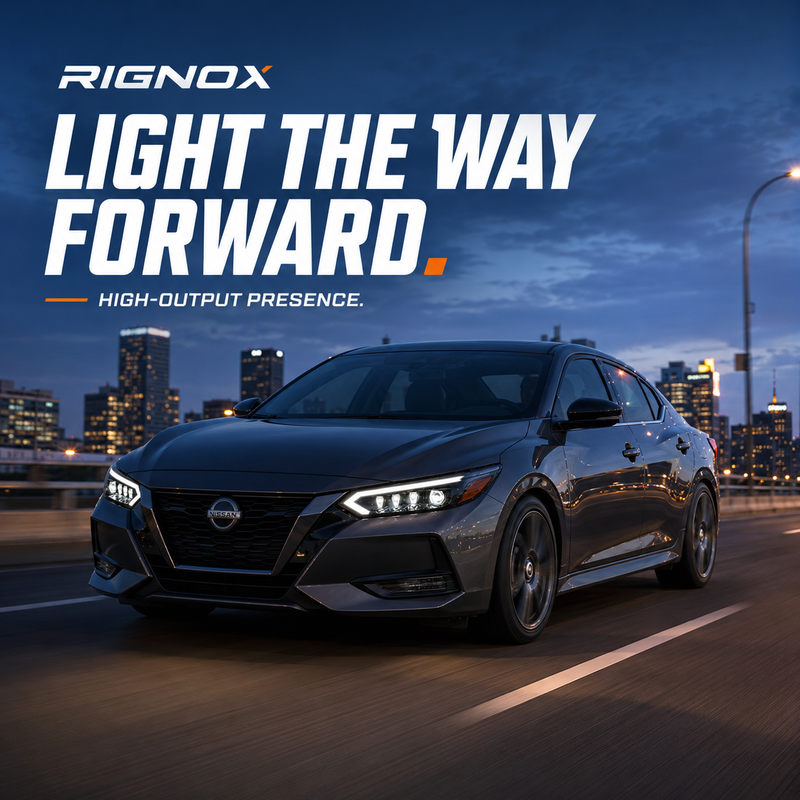 2020-2025 Nissan Sentra LED Projector Headlights — product view 10 - H-SEN20-Y