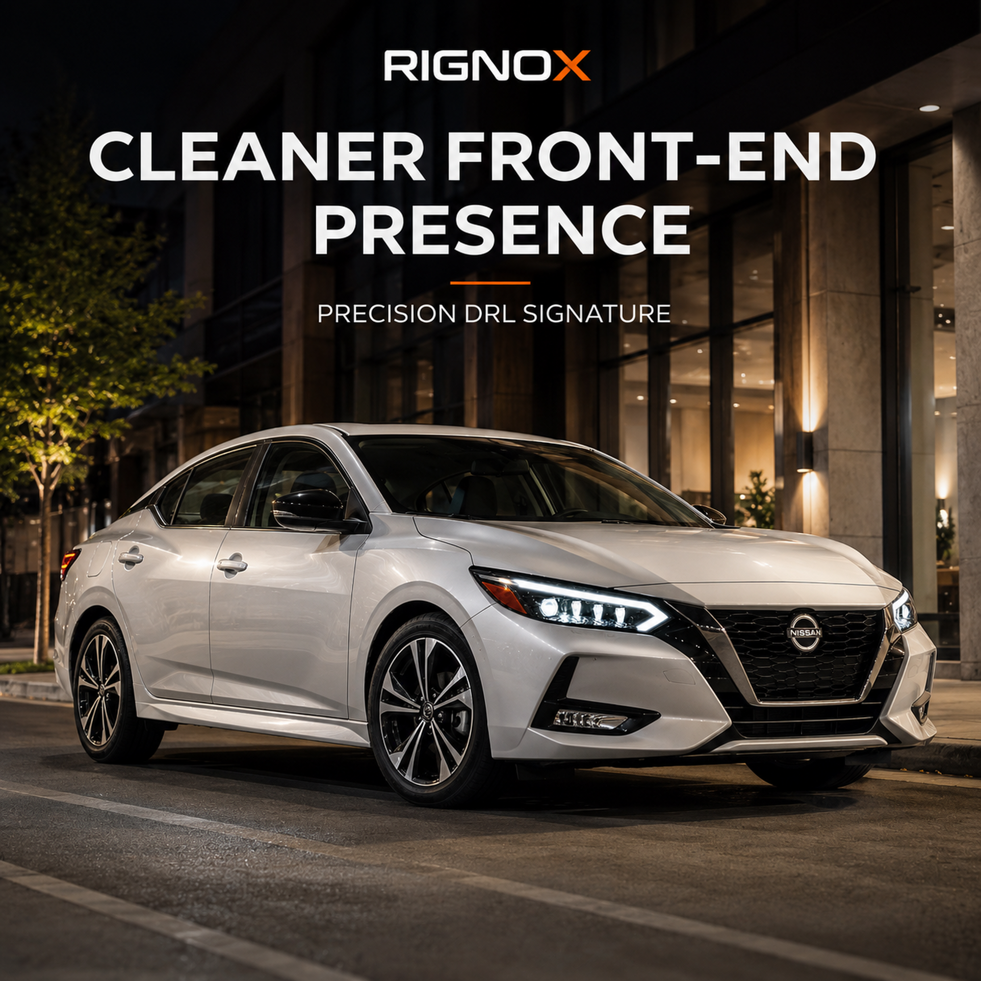 2020-2025 Nissan Sentra LED Projector Headlights — product view 12 - H-SEN20-Y