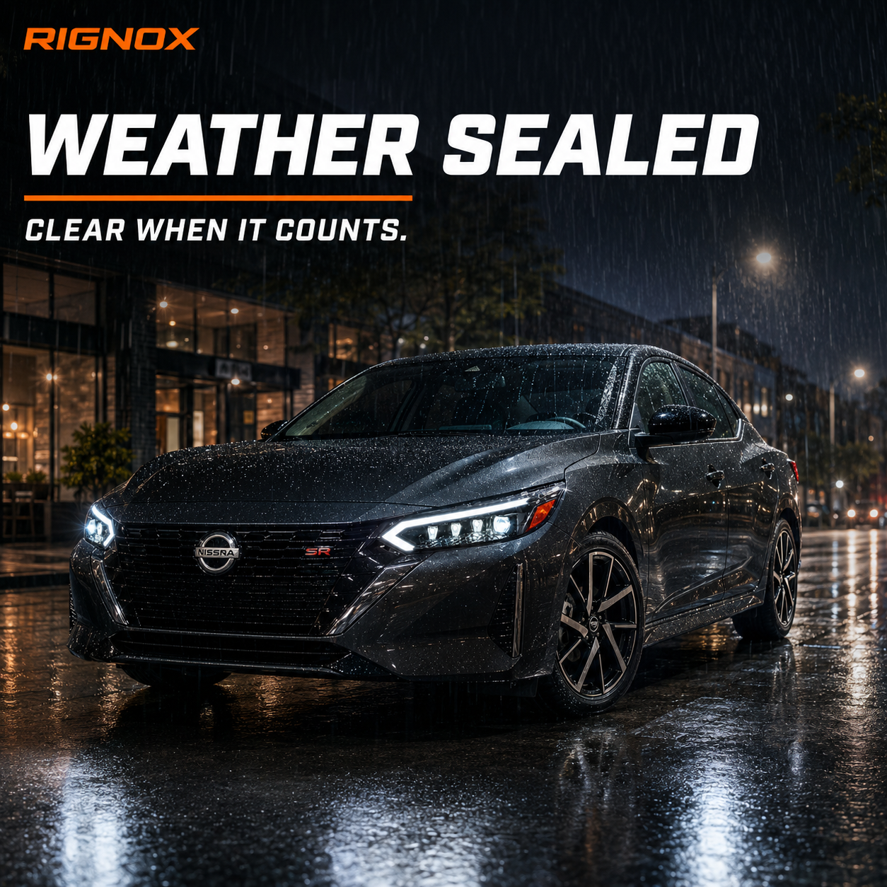 2020-2025 Nissan Sentra LED Projector Headlights — product view 15 - H-SEN20-Y