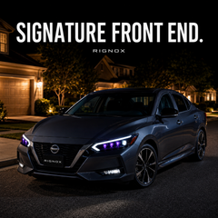 2020-2025 Nissan Sentra LED Projector Headlights — product view 47 - H-SEN20-RGBY