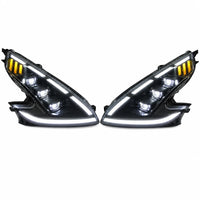2008-2021 Nissan 370Z Z34 LED Triple Projector Headlights — main product view — H-370Z
