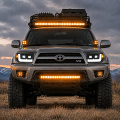 2006-2009 Toyota 4Runner LED Dual Projector Headlights — H-4RN06-BK