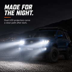 2006-2009 Toyota 4Runner LED Dual Projector Headlights — H-4RN06-BK