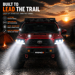 2006-2009 Toyota 4Runner LED Dual Projector Headlights — H-4RN06-CH