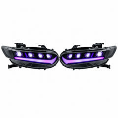 2018-2022 Honda Accord 10th Gen LED Quad Projector Headlights — product view 1 - H-ACC10-CRGB