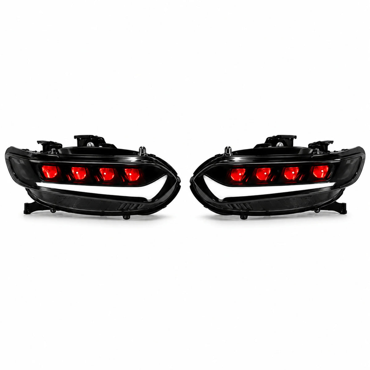 2018-2022 Honda Accord 10th Gen LED Quad Projector Headlights — main product view — H-ACC10-DE