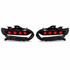 2018-2022 Honda Accord 10th Gen LED Quad Projector Headlights — main product view — H-ACC10-DE