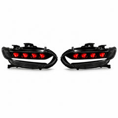 2018-2022 Honda Accord 10th Gen LED Quad Projector Headlights — product view 34 - H-ACC10-DE