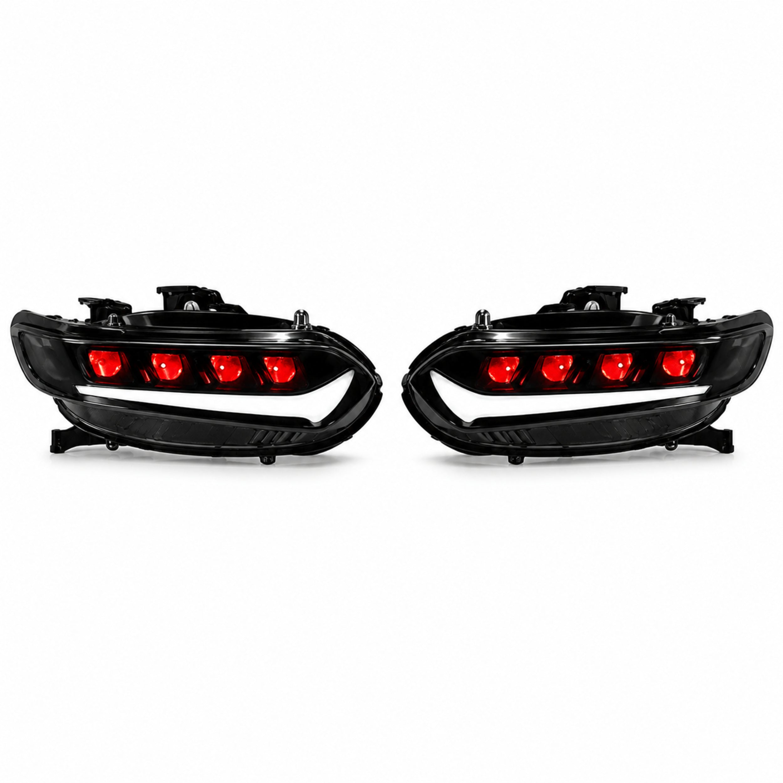 2018-2022 Honda Accord 10th Gen LED Quad Projector Headlights — product view 34 - H-ACC10-DE