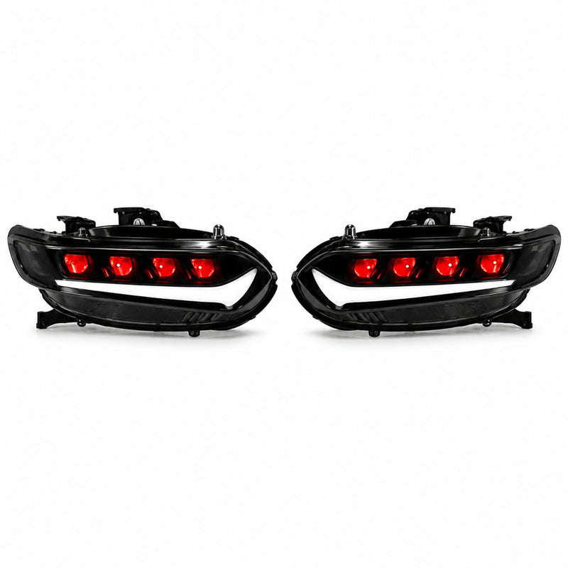 2018-2022 Honda Accord 10th Gen LED Quad Projector Headlights — product view 34 - H-ACC10-DE