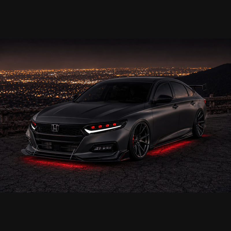2018-2022 Honda Accord 10th Gen LED Quad Projector Headlights — product view 42 - H-ACC10-DE