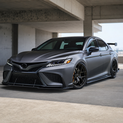 2018-2024 Toyota Camry LED Triple Projector Headlights — product view 22 - H-CAM18-CRGB