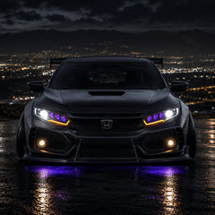 2016-2021 Honda Civic 10th Gen LED Projector Headlights — product view 17 - H-CIV10-RP