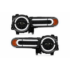 2007-2014 Toyota FJ Cruiser LED Projector Headlights — main product view — H-FJ07