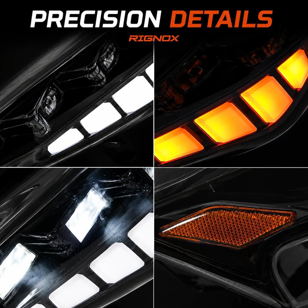2014-2016 Lexus IS250 / IS200t / IS300 / IS350 LED Triple Projector Headlights — H-IS14