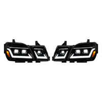 1998-2007 Lexus LX470 LED Triple Projector Headlights — main product view — H-LX470-98
