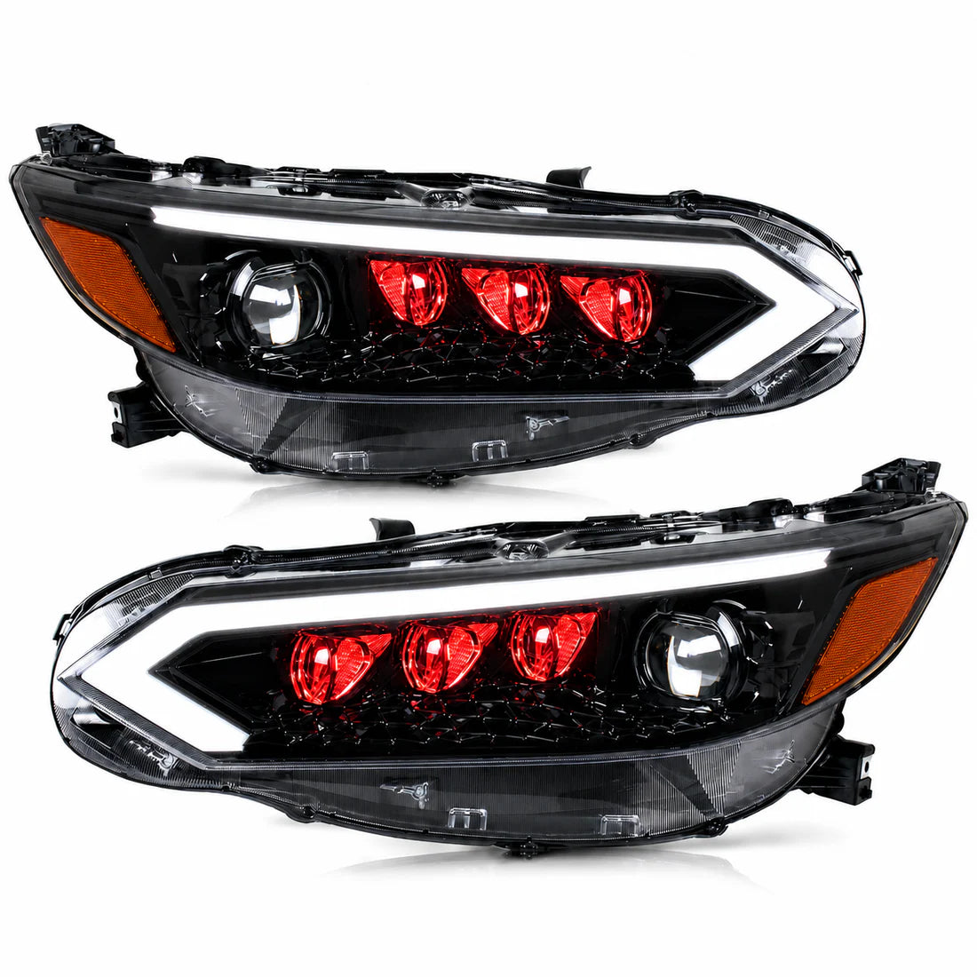 2020-2025 Nissan Sentra LED Projector Headlights — main product view — H-SEN20-RGBY