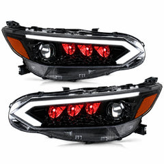 2020-2025 Nissan Sentra LED Projector Headlights — main product view — H-SEN20-RGBY