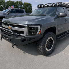 2007-2013 Chevrolet Silverado 1500 and 2007-2014 2500HD/3500HD LED Dual Projector Headlights — H-SIL07