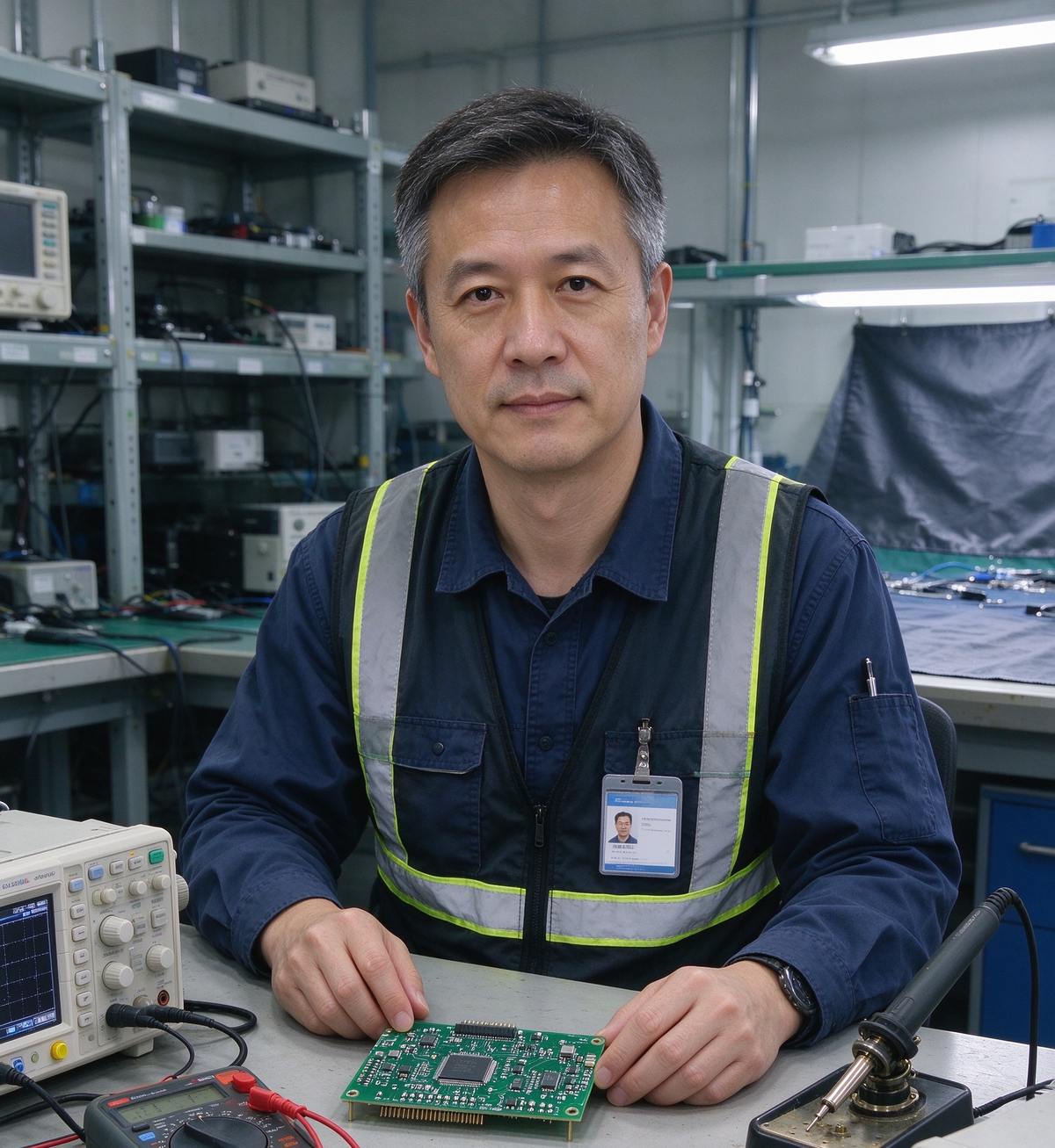 Jin, electrical engineering lead at RIGNOX
