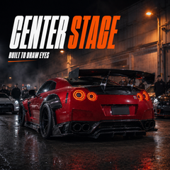 2008-2024 Nissan GT-R R35 Sequential LED Tail Lights NISMO Style — car meet scene 2 — T-GTR-SW