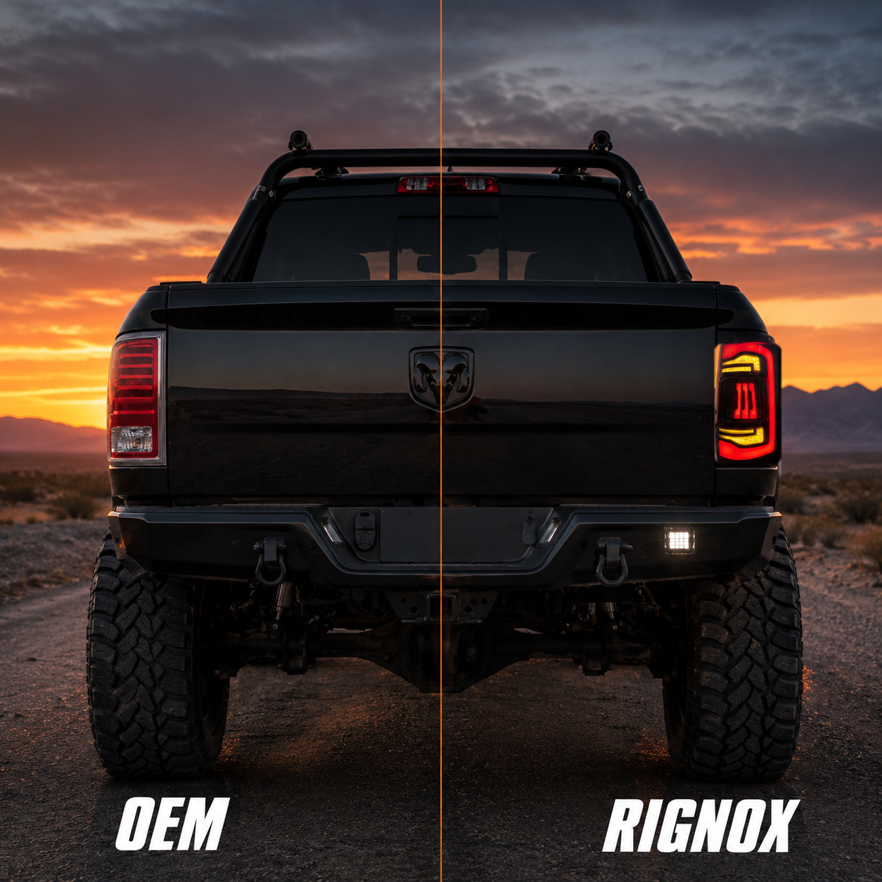 2009-2018 Dodge Ram 1500/2500/3500 LED Tail Lights | Sequential Turn Signal, 3 Configurations