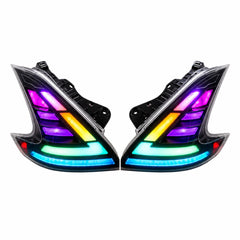 2008-2021 Nissan 370Z Z34 Sequential LED Tail Lights — main product view — T-370Z-CRGB