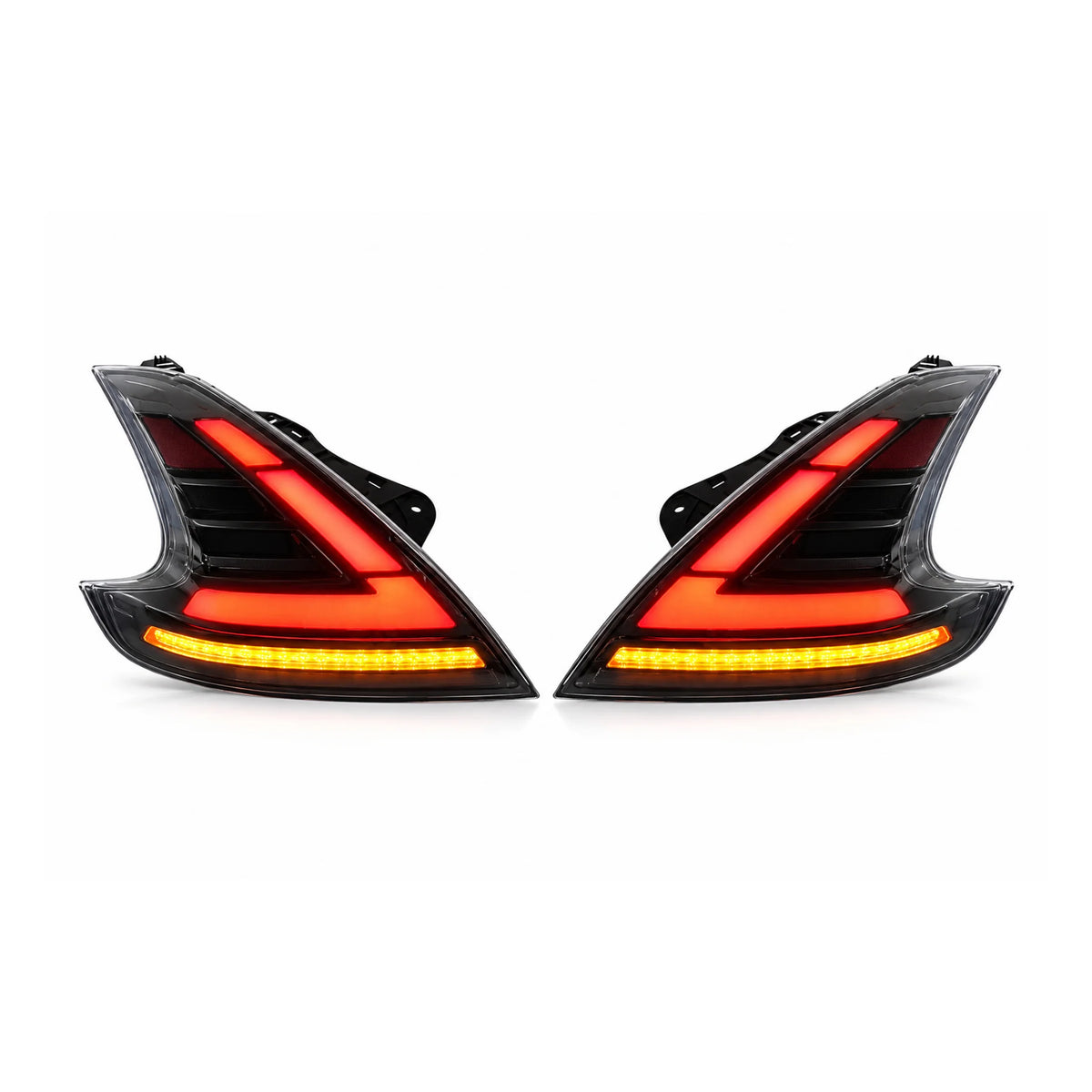 2008-2021 Nissan 370Z Z34 Sequential LED Tail Lights — main product view — T-370Z-CW
