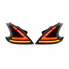 2008-2021 Nissan 370Z Z34 Sequential LED Tail Lights — main product view — T-370Z-CW