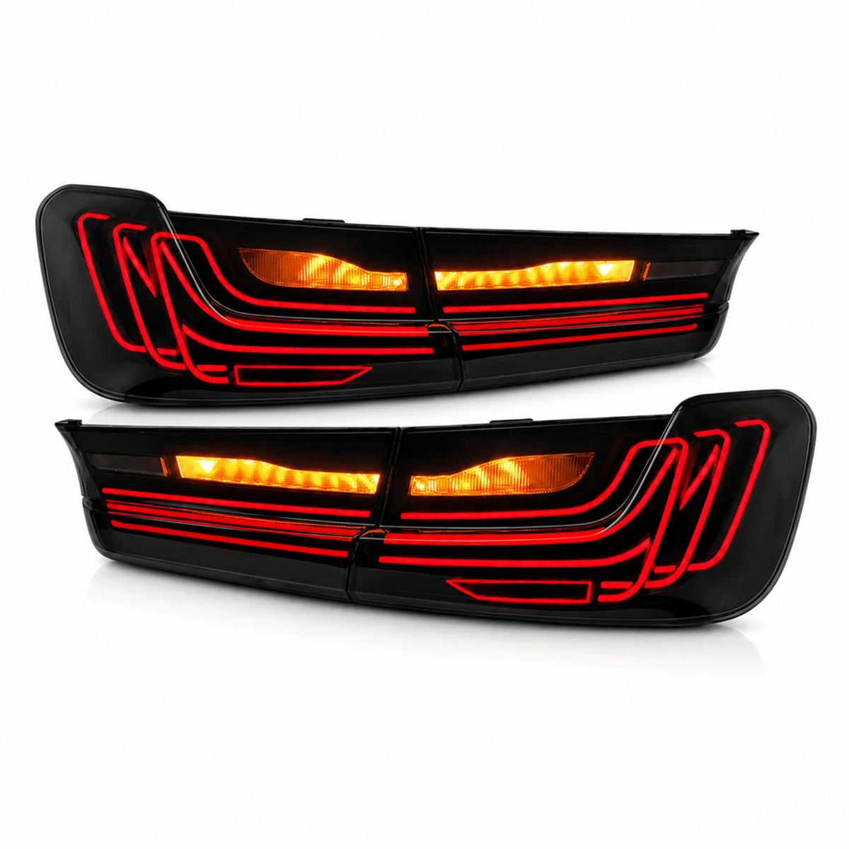 2019-2025 BMW 3 Series G20/G28/G80 M3 Sequential LED Tail Lights — main product view — T-3G20-SR