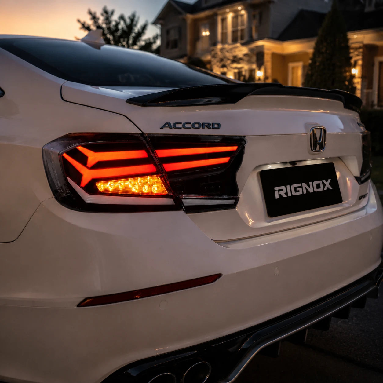 2018-2022 Honda Accord 10th Gen Sequential LED Tail Lights — T-ACC10-FSH-CW