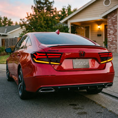 2018-2022 Honda Accord 10th Gen Sequential LED Tail Lights — T-ACC10-FSH-CW