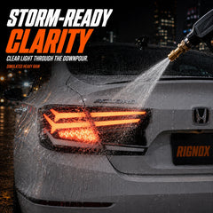 2018-2022 Honda Accord 10th Gen Sequential LED Tail Lights — waterproof test — T-ACC10-FSH-CW