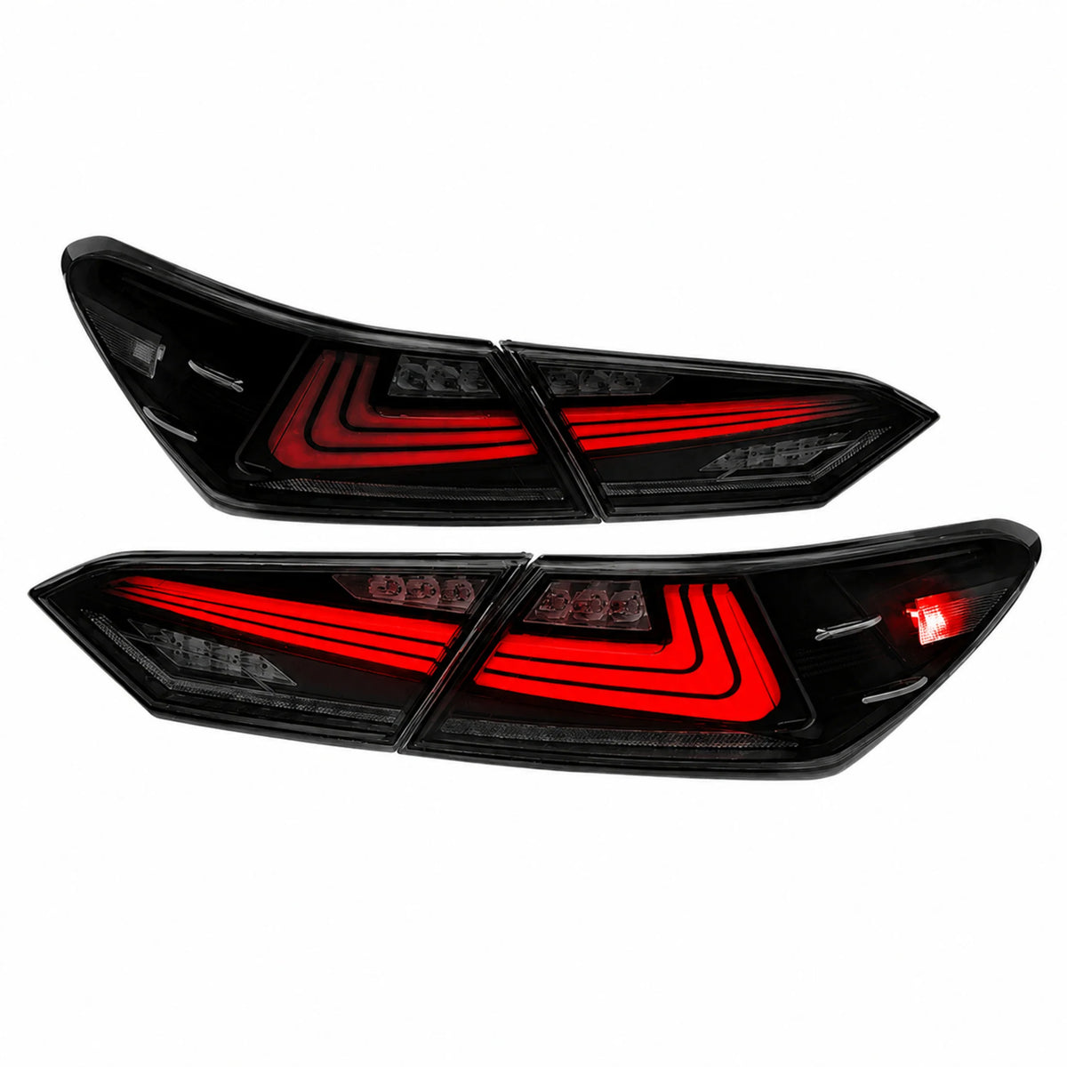 2018-2024 Toyota Camry 8th Gen Sequential LED Tail Lights — main product view — T-CAM18-HL-SR