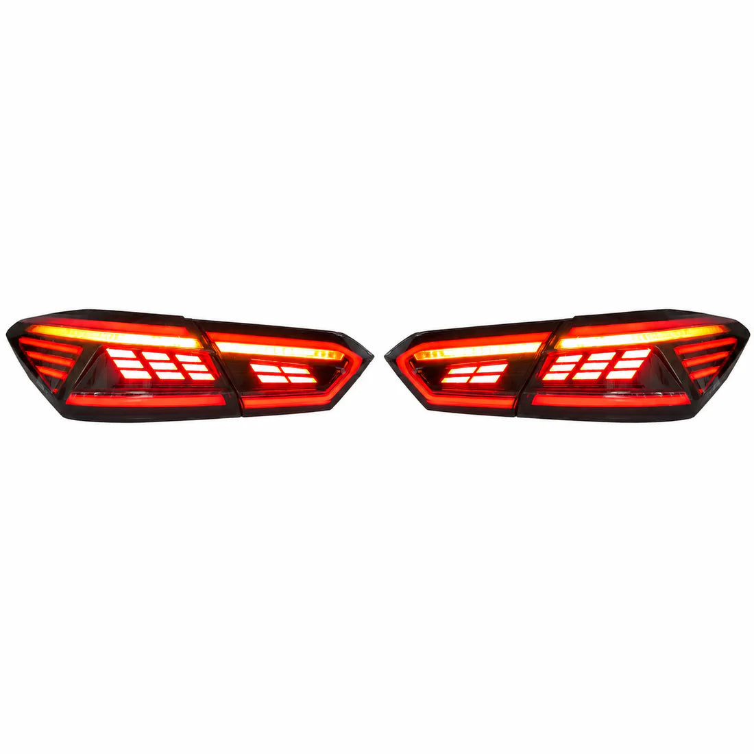 2018-2024 Toyota Camry 8th Gen Sequential LED Tail Lights — main product view — T-CAM18-RC-CR