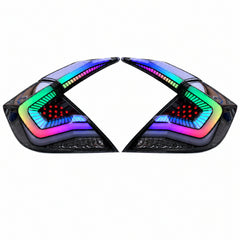 2016-2021 Honda Civic 10th Gen Sedan Sequential LED Tail Lights — main product view — T-CIV10-SS-SRGB