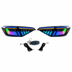 2022-2026 Honda Civic 11th Gen Sedan Sequential LED Tail Lights — main product view — T-CIV11-BL-SRGB