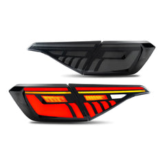 2022-2026 Honda Civic 11th Gen Sedan Sequential LED Tail Lights — main product view — T-CIV11-BL-SW