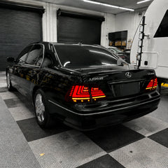 2001-2003 Lexus LS430 Sequential LED Tail Lights — T-LS01-SR