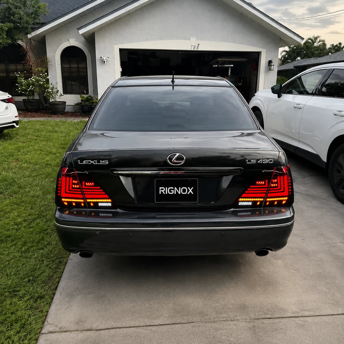 2001-2003 Lexus LS430 Sequential LED Tail Lights — T-LS01-SR