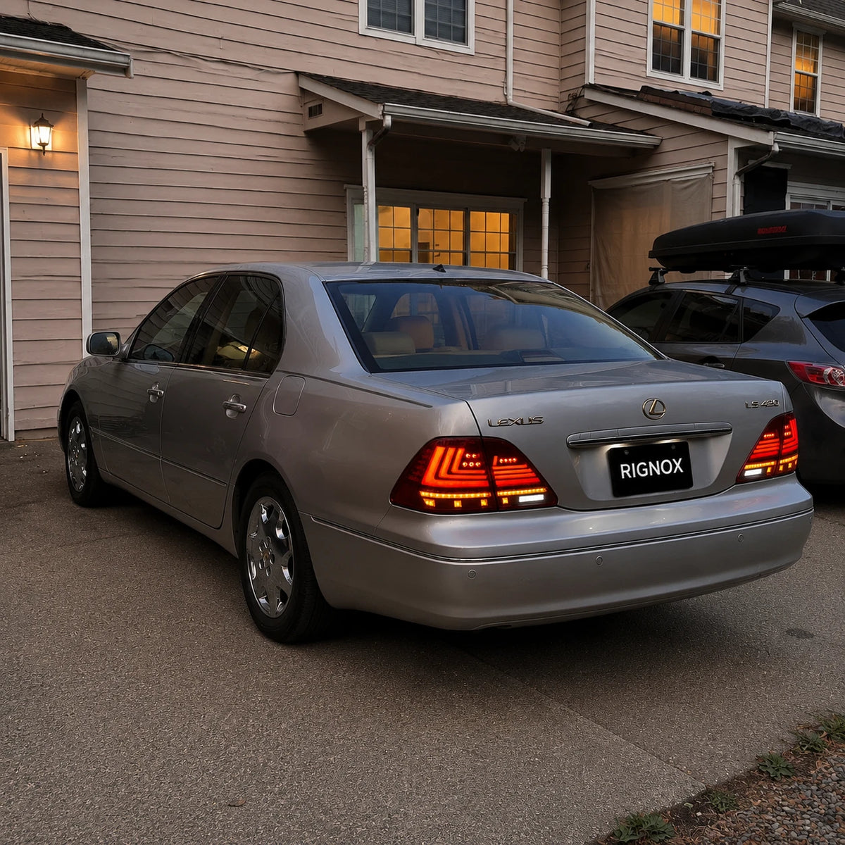 2001-2003 Lexus LS430 Sequential LED Tail Lights — T-LS01-SR