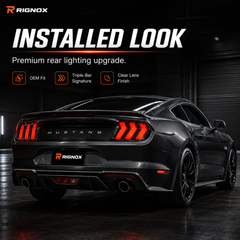 2015-2023 Ford Mustang S550 Sequential LED Tail Lights — product view 38 - T-MUS15-CW