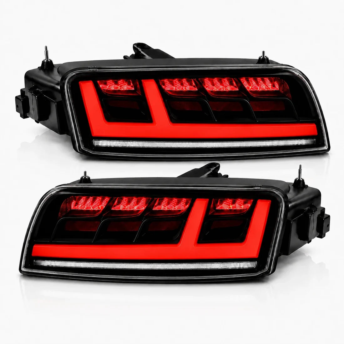 2008-2016 Audi R8 Coupe and Spyder Sequential LED Tail Lights — main product view — T-R8-08-CW