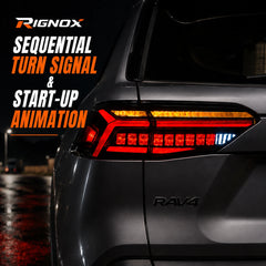 2019-2025 Toyota RAV4 Sequential LED Tail Lights — T-RAV4-19-SW