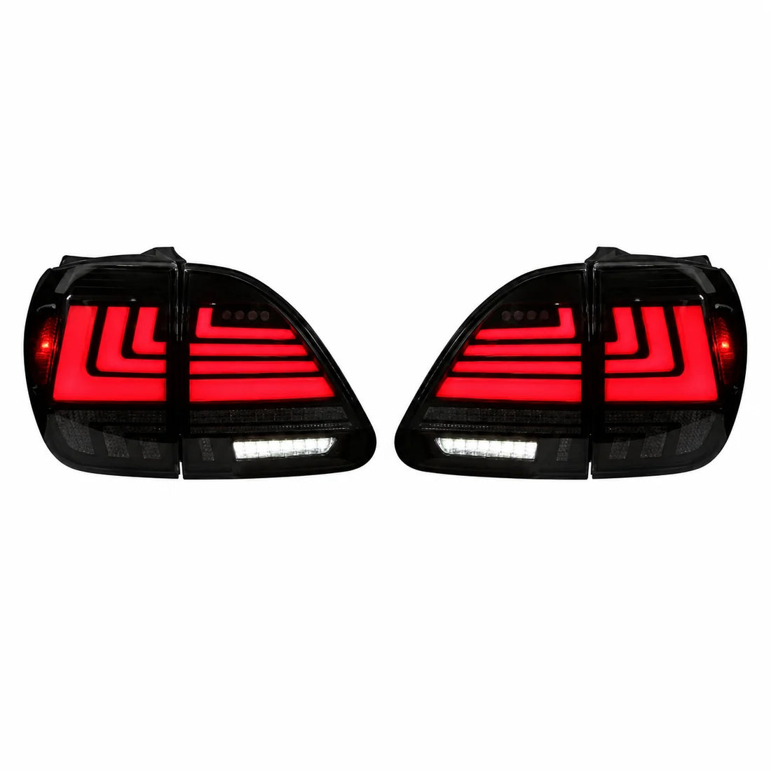 1998-2003 Lexus RX300 Sequential LED Tail Lights — main product view — T-RX98-RR