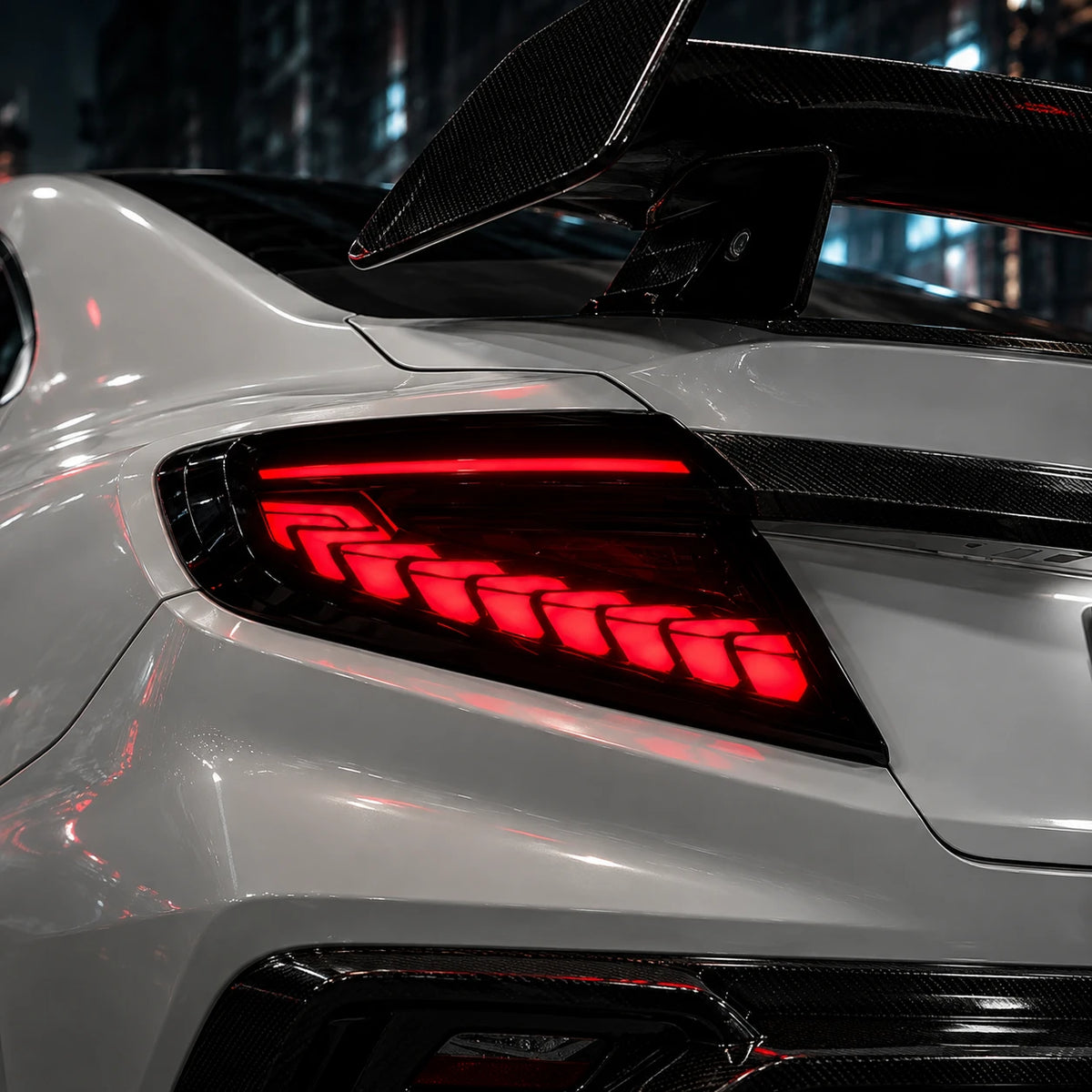 2022-2026 Subaru WRX VB Dragon-Scale Sequential LED Tail Lights — T-WRX22-CW-DS