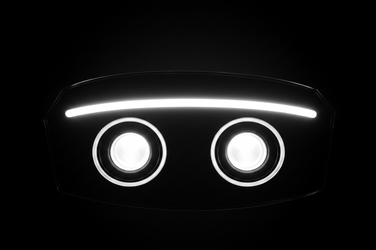 Bold LED DRL Monochrome