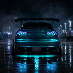 2008-2018 Mitsubishi Lancer / EVO X Sequential LED Tail Lights — product view 36 - T-EVO-SDG